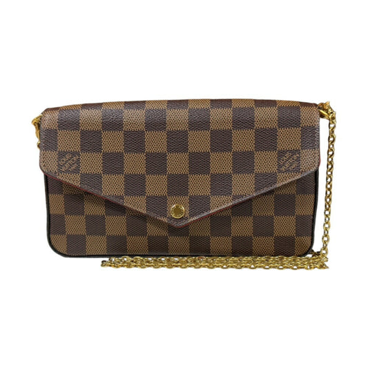 Louis Vuitton Monogram Canvas Brown Shoulder Bags