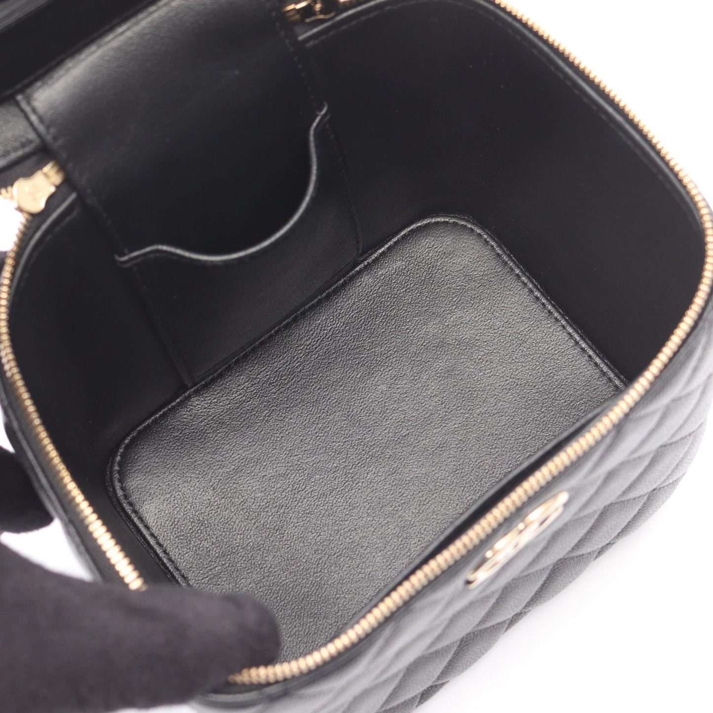Chanel Calfskin Black Shoulder Bags