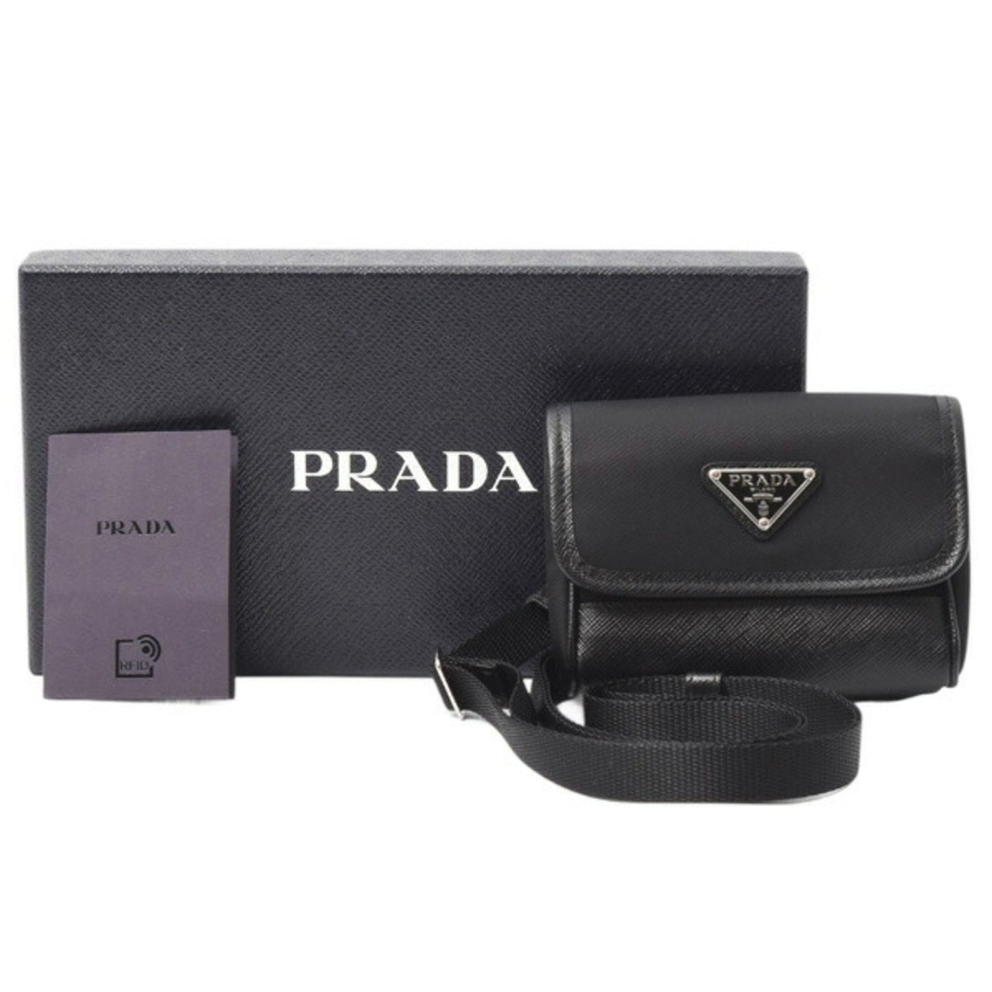 Prada Nylon Black Shoulder Bags
