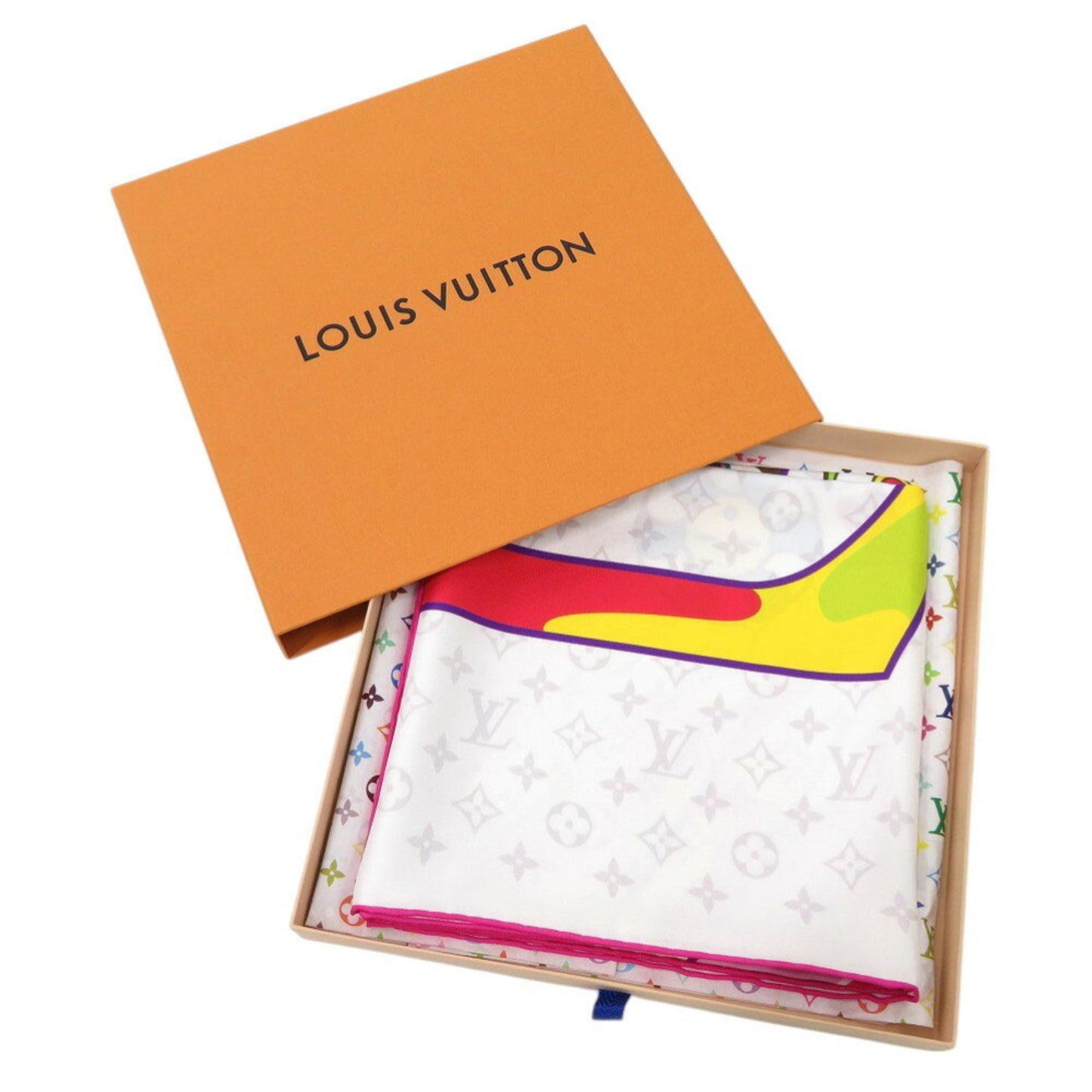Louis Vuitton Silk Brown Scarves
