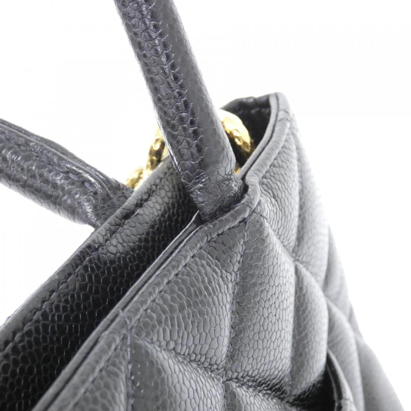 Chanel Calfskin Black Handbags