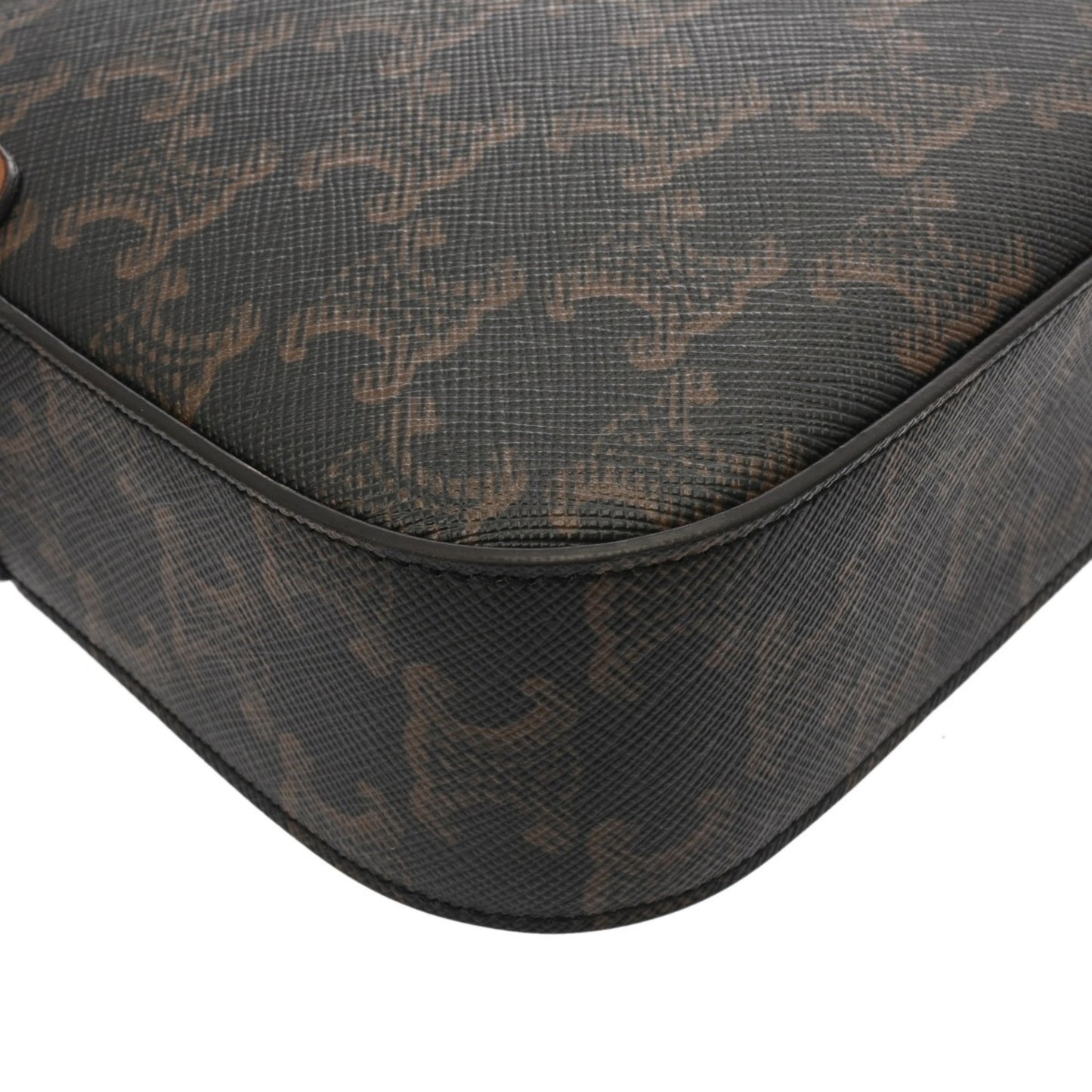 Celine Pvc Brown Shoulder Bags