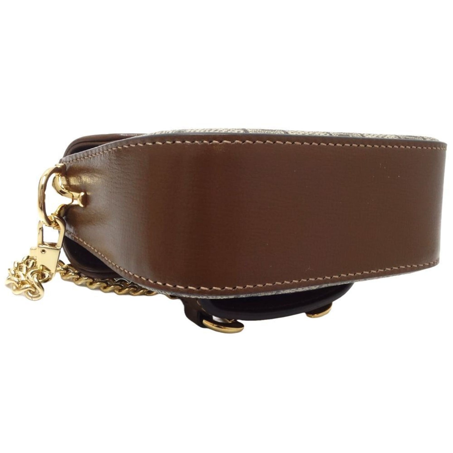 Gucci Canvas Brown Shoulder Bags
