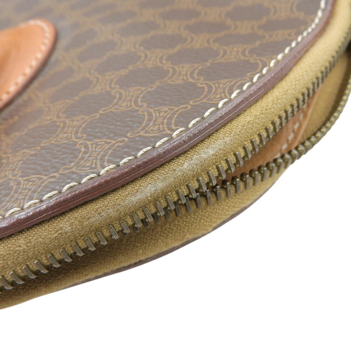 Celine Pvc Brown Handbags