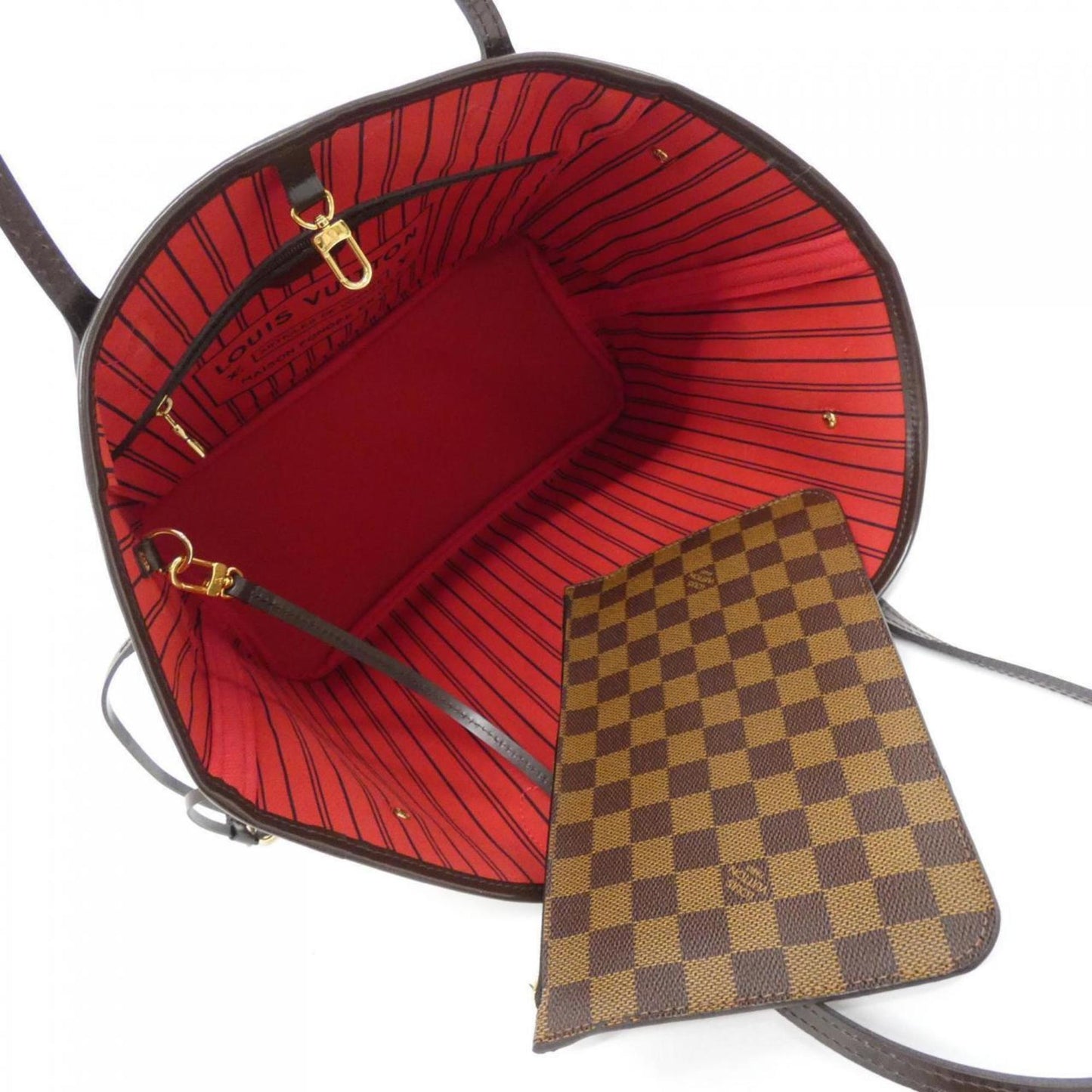 Louis Vuitton Coated Canvas Brown Handbags