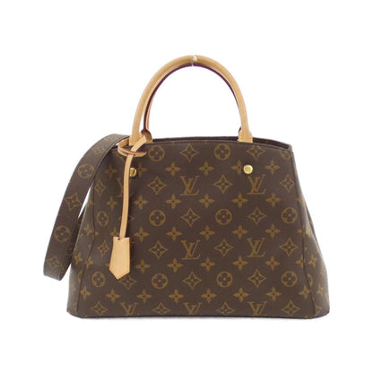 Louis Vuitton Coated Canvas Brown Handbags
