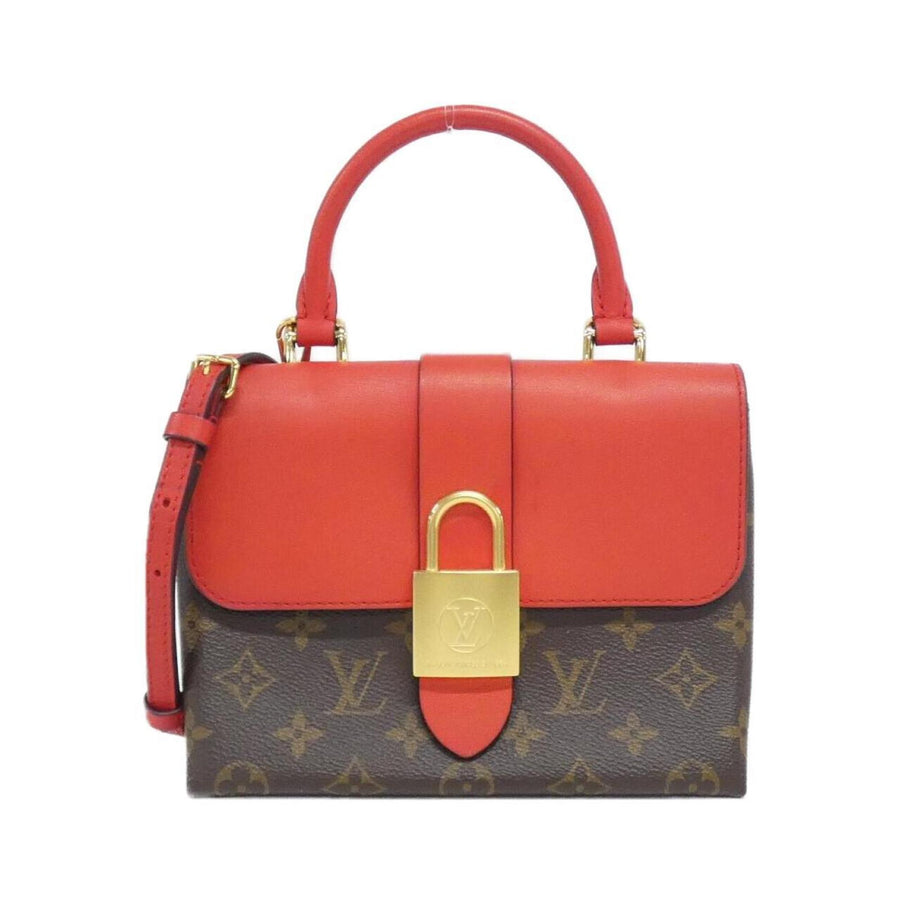 Louis Vuitton Coated Canvas Red Handbags