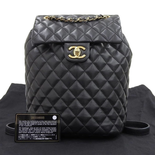 Chanel Others Black Backpacks
