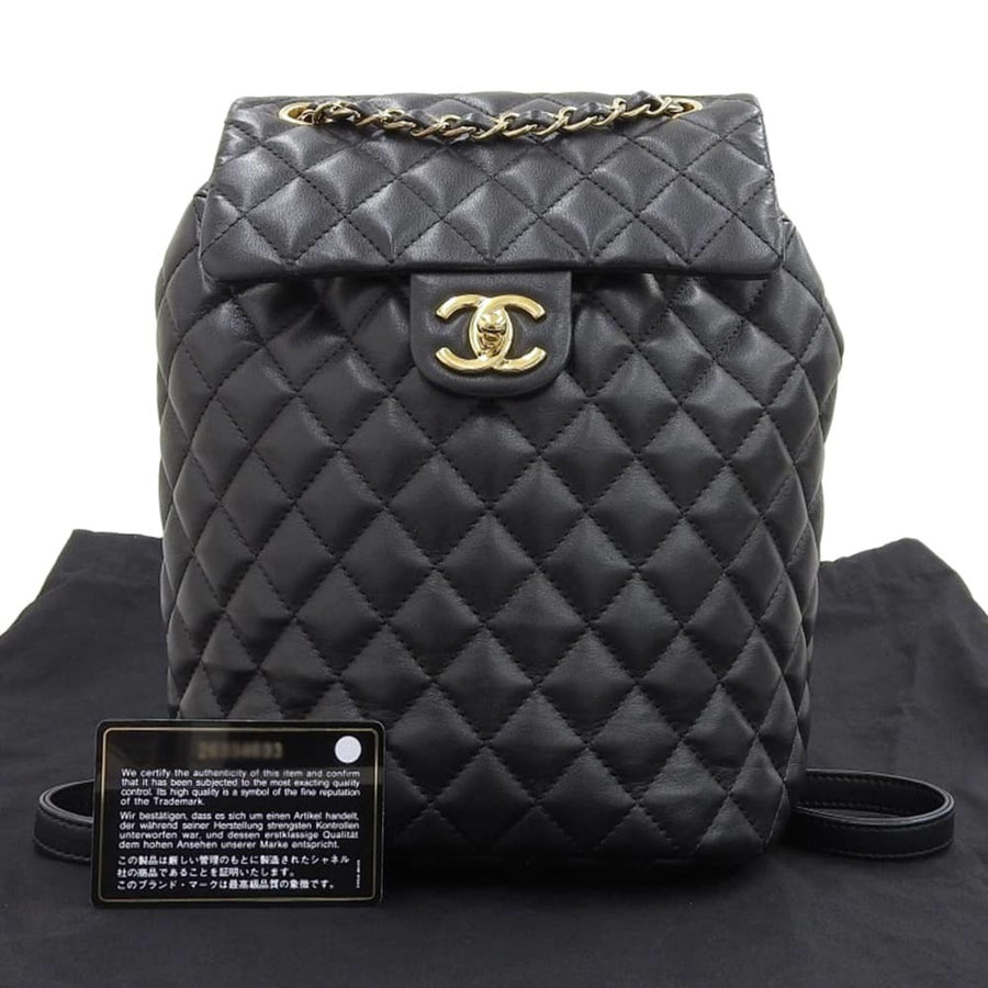 Chanel Others Black Backpacks