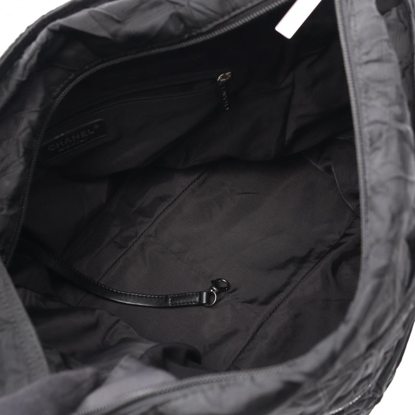 Chanel Nylon Black Tote Bags