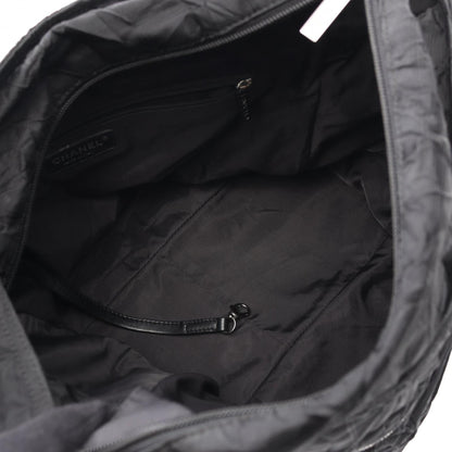 Chanel Nylon Black Tote Bags