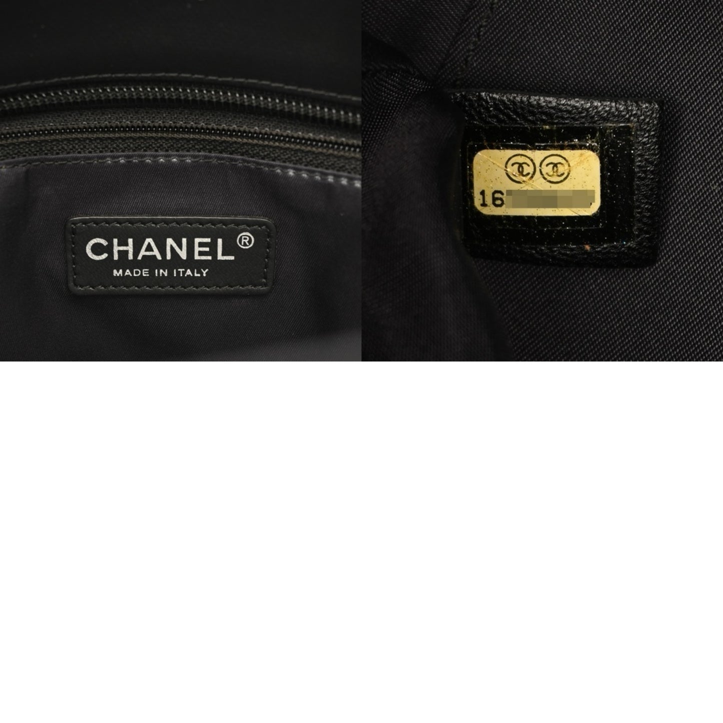 Chanel Canvas Black Tote Bags