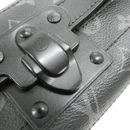 Louis Vuitton Coated Canvas Black Shoulder Bags