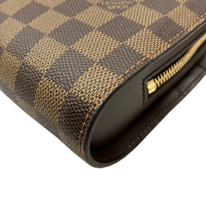 Louis Vuitton Monogram Canvas Brown Clutch Bags