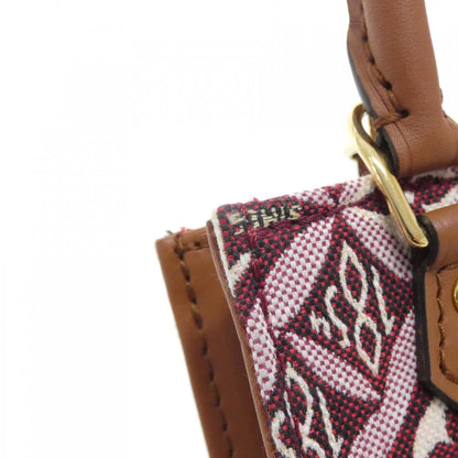 Louis Vuitton Woven Fabric Red Handbags
