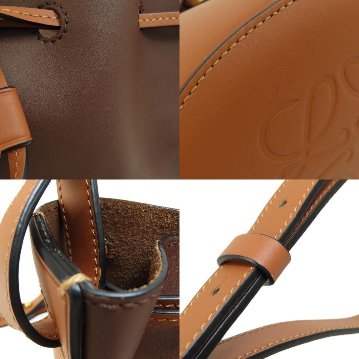 Loewe Others Brown Shoulder Bags