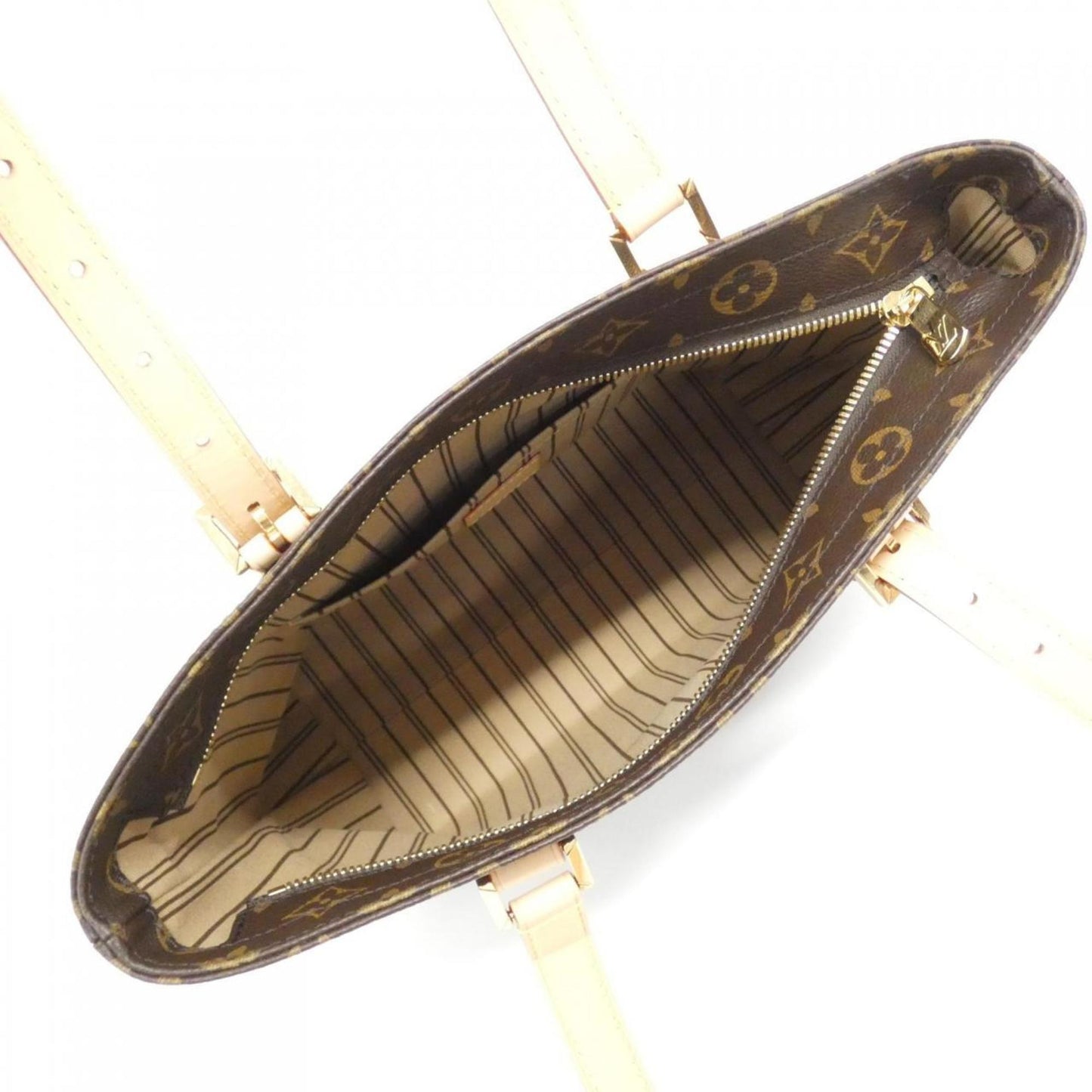 Louis Vuitton Coated Canvas Brown Handbags