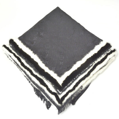Louis Vuitton Silk Black Scarves