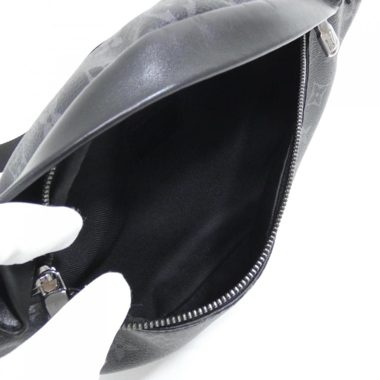 Louis Vuitton Coated Canvas Black Shoulder Bags