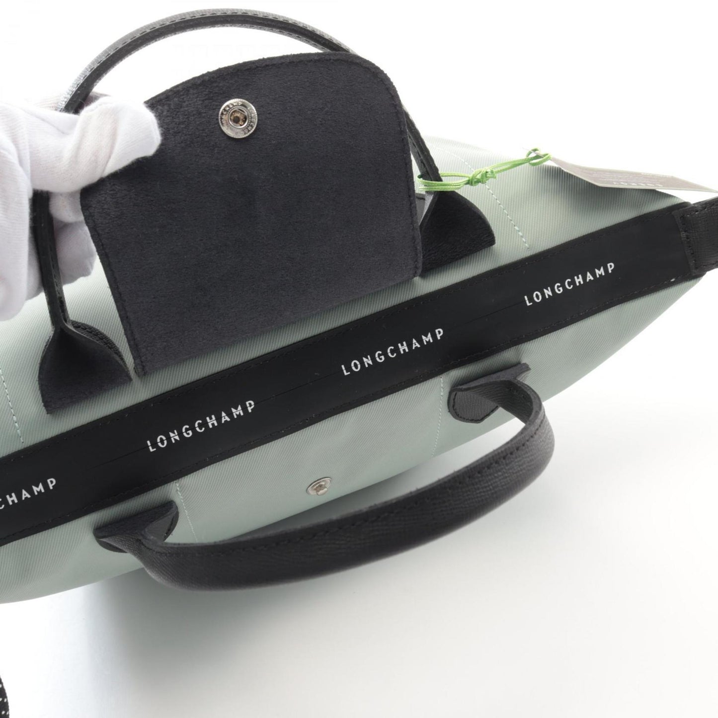 Longchamp Canvas Black Tote Bags