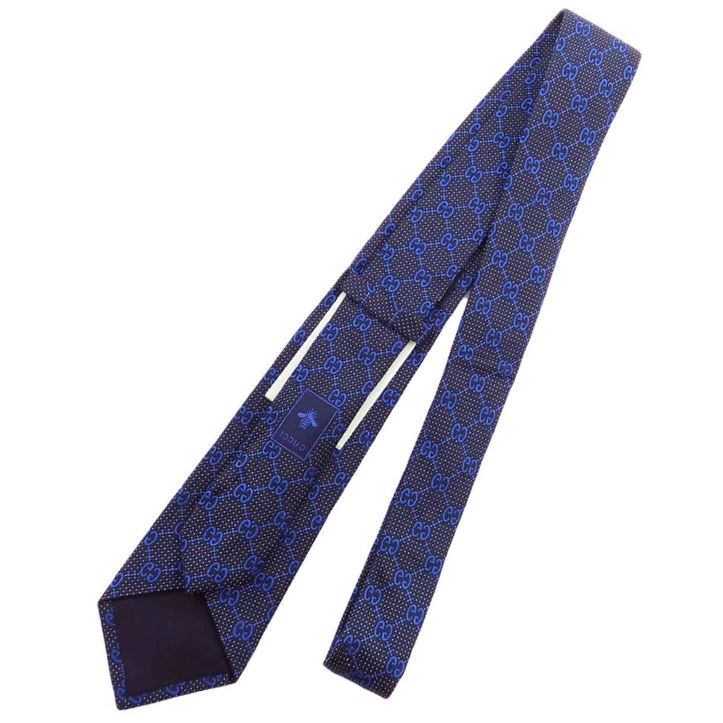 Gucci Silk Blue Ties