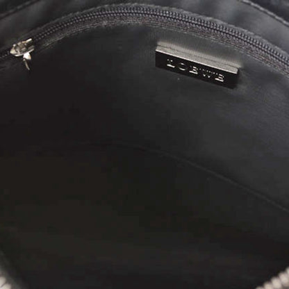 Loewe Coated Canvas Black Shoulder Bags
