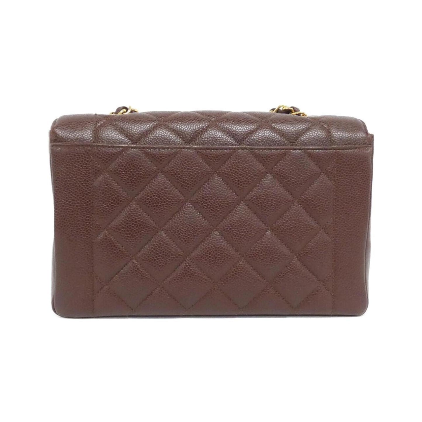 Chanel Calfskin Brown Shoulder Bags