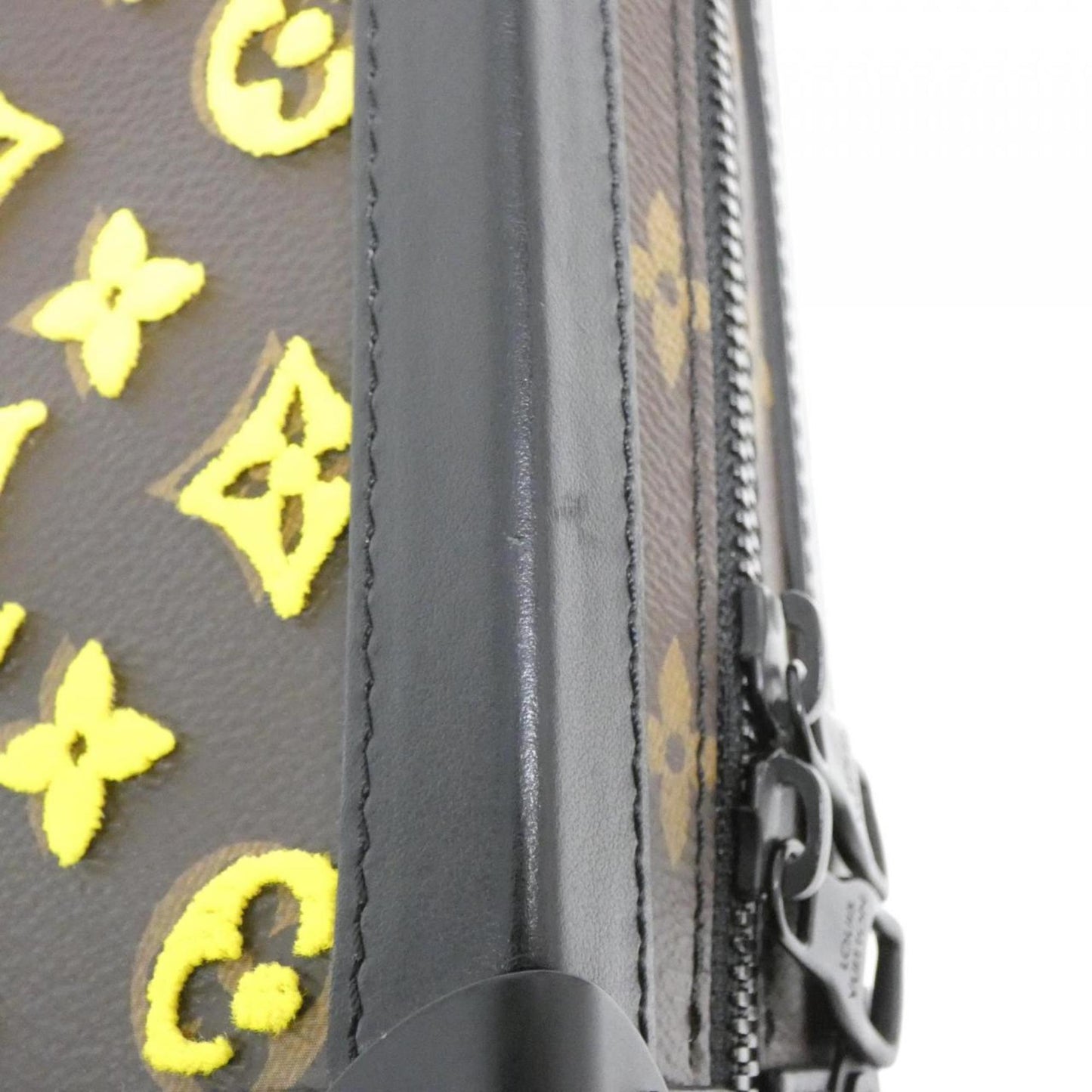 Louis Vuitton Coated Canvas Yellow Shoulder Bags