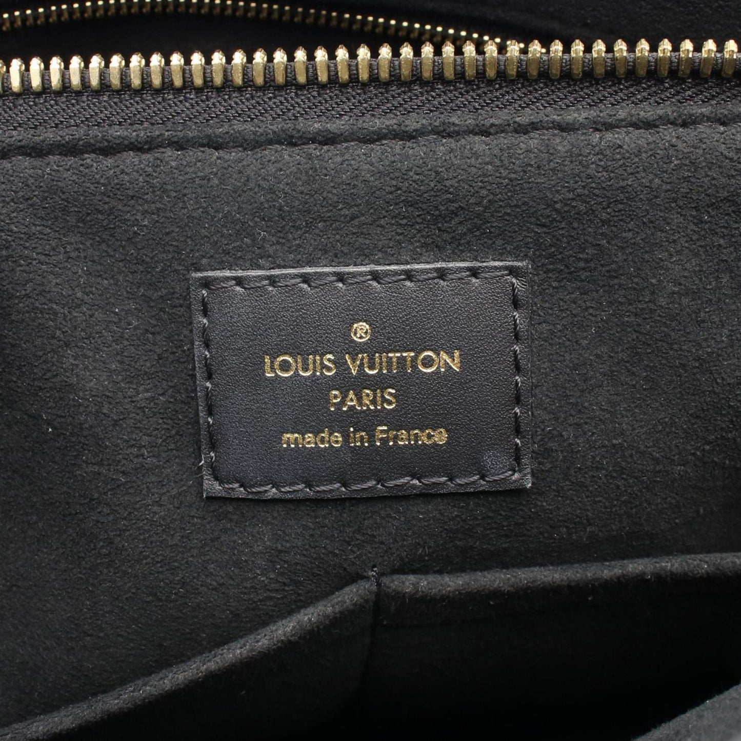 Louis Vuitton Coated Canvas Black Handbags