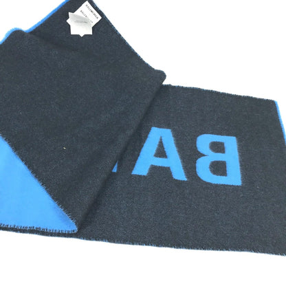 Balenciaga Wool Blue Scarves