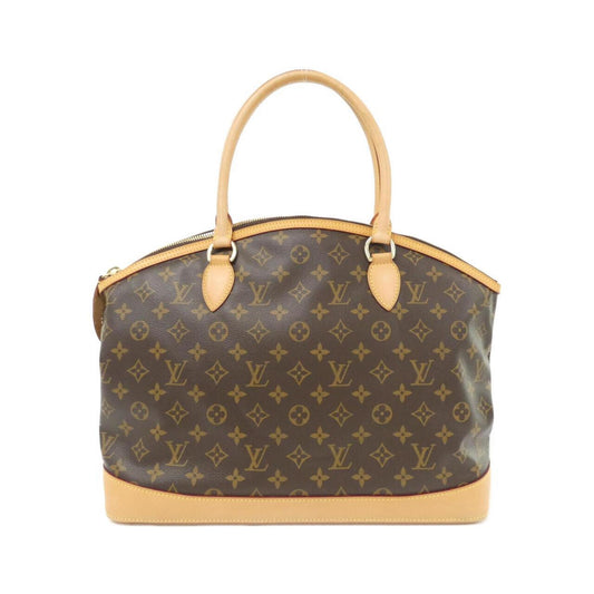 Louis Vuitton Coated Canvas Brown Handbags