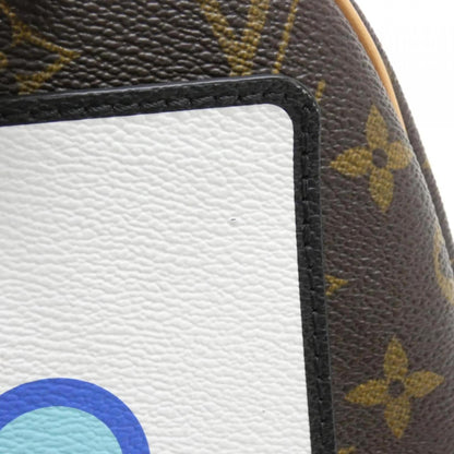 Louis Vuitton Coated Canvas Brown Travel Bags