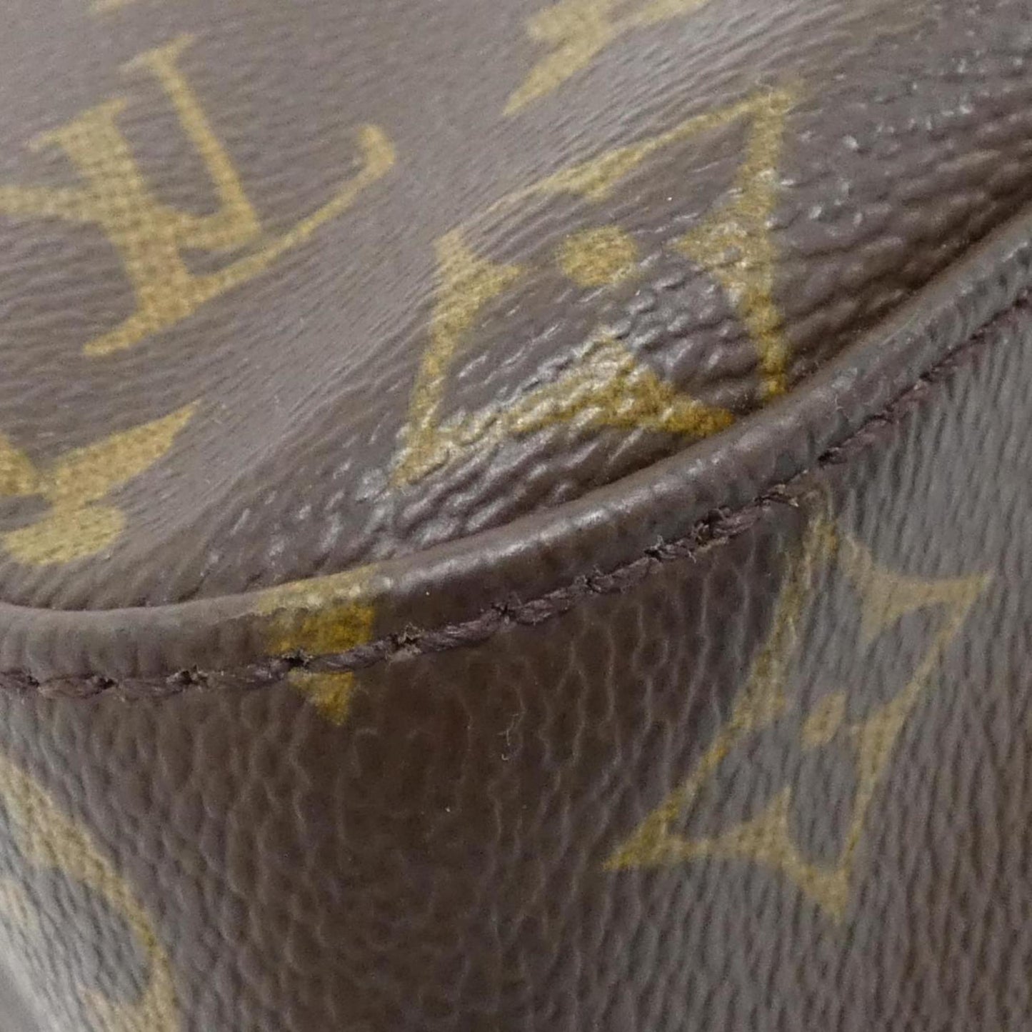 Louis Vuitton Coated Canvas Brown Shoulder Bags