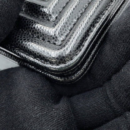 Chanel Calfskin Black Shoulder Bags