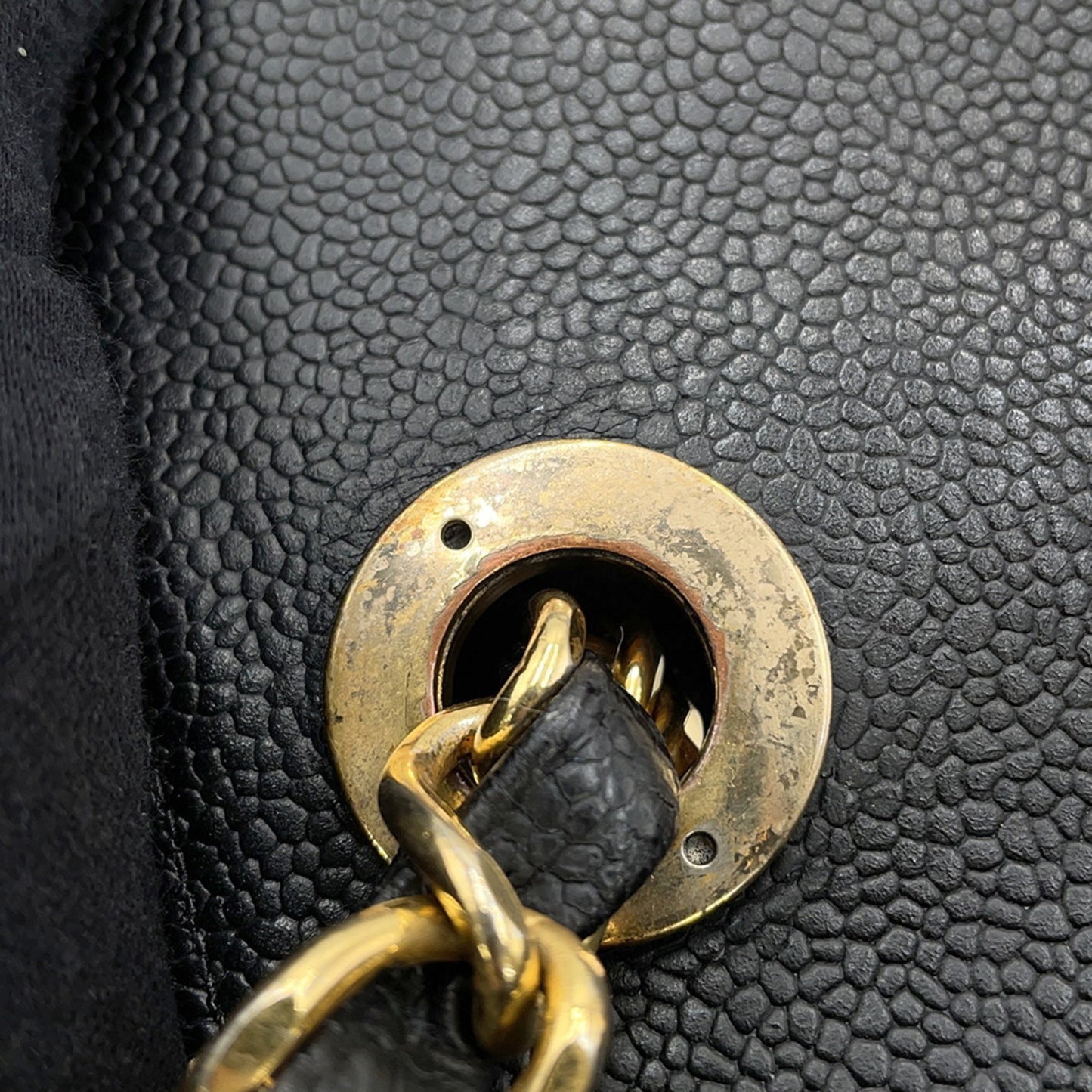 Chanel Calfskin Black Shoulder Bags