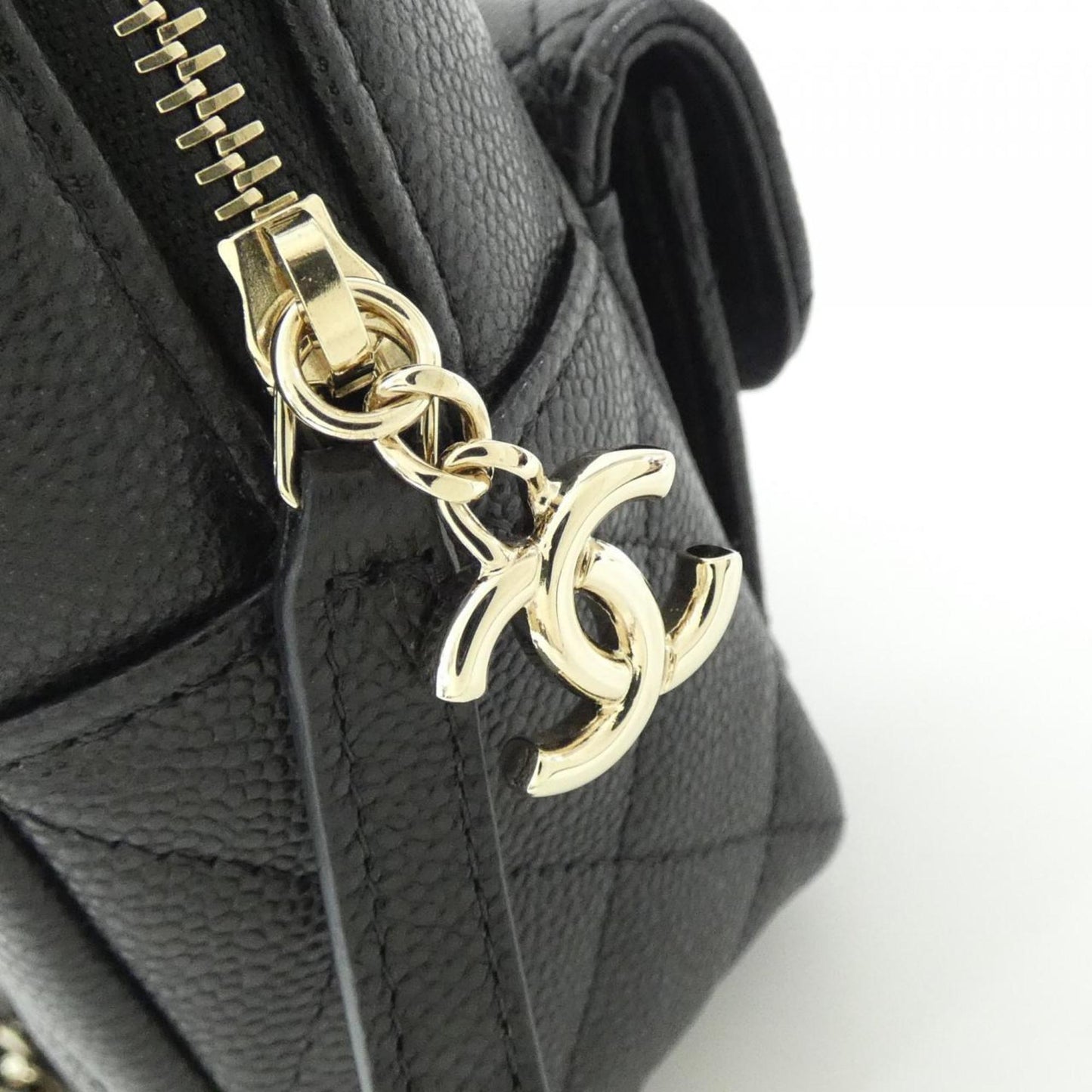 Chanel Calfskin Black Backpacks