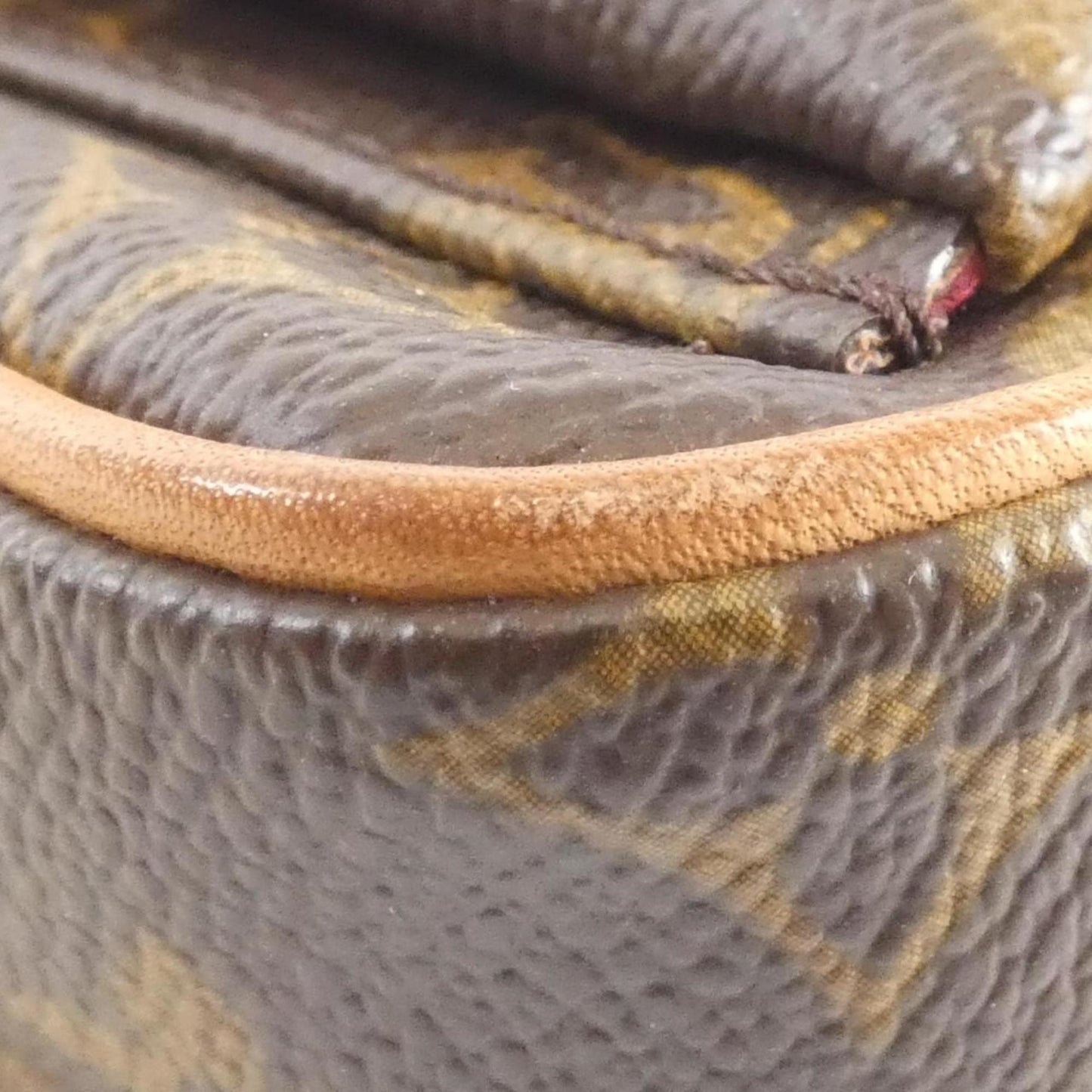 Louis Vuitton Coated Canvas Brown Shoulder Bags