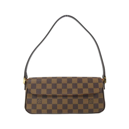 Louis Vuitton Coated Canvas Brown Shoulder Bags
