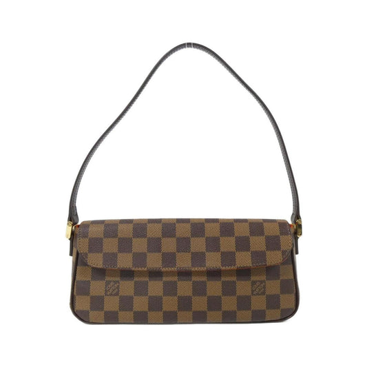 Louis Vuitton Coated Canvas Brown Shoulder Bags