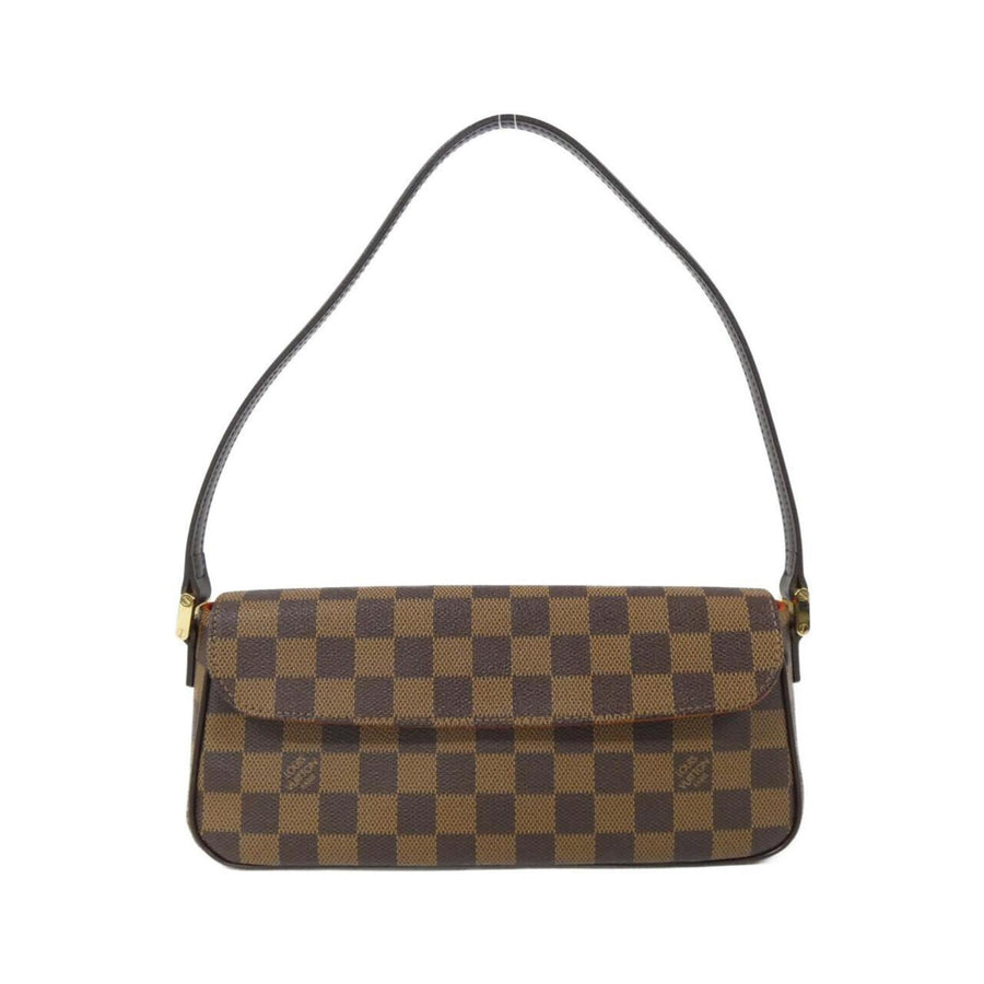 Louis Vuitton Coated Canvas Brown Shoulder Bags