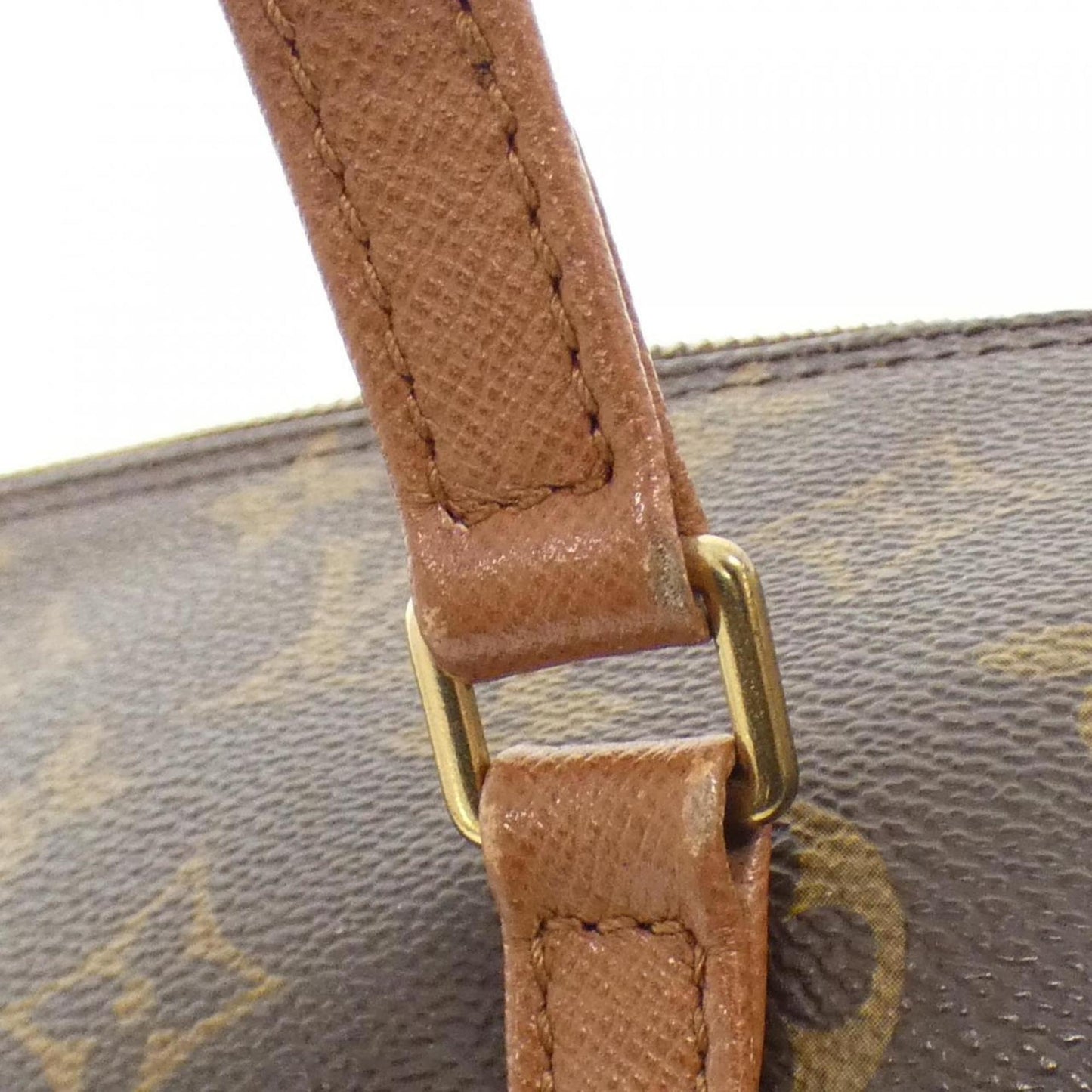 Louis Vuitton Coated Canvas Brown Handbags
