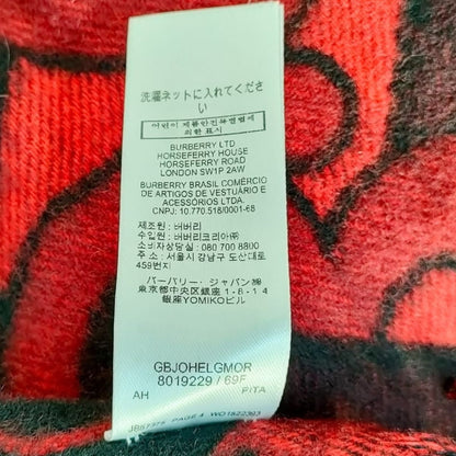 Burberry Cashmere Black Scarves