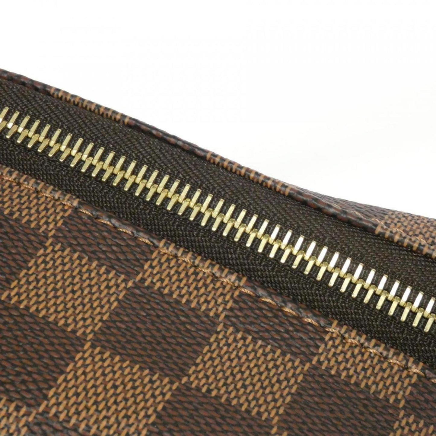 Louis Vuitton Coated Canvas Brown Shoulder Bags
