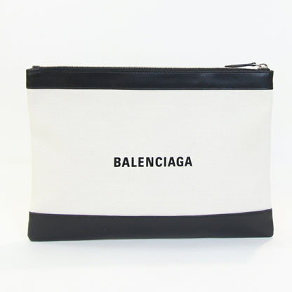 Balenciaga Canvas Black Clutch Bags