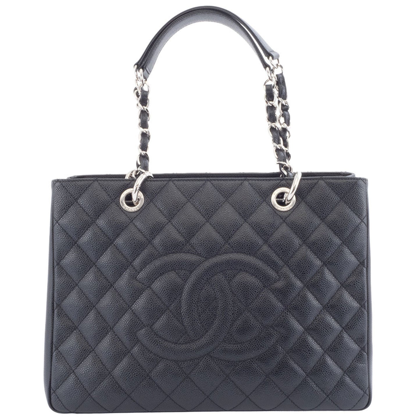 Chanel Calfskin Black Tote Bags