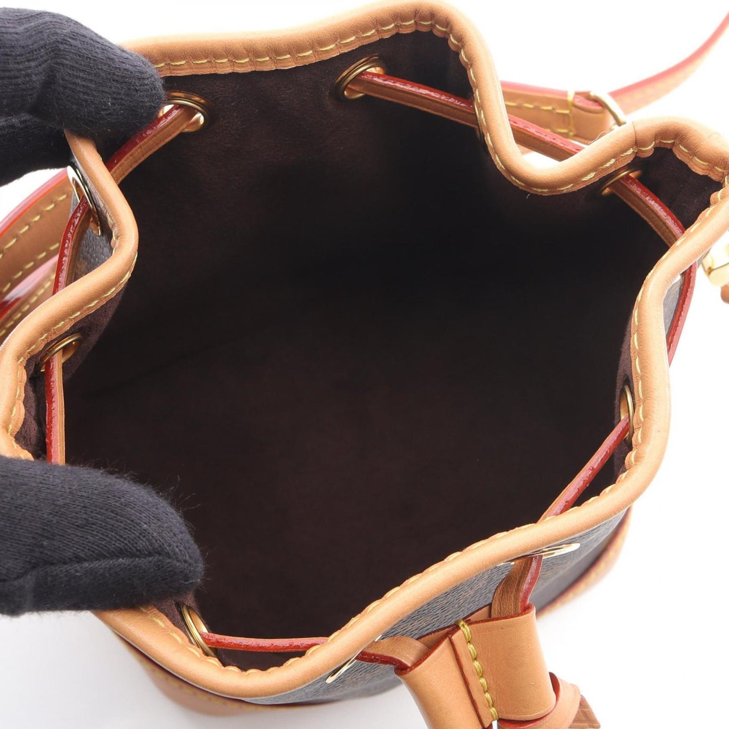 Louis Vuitton Coated Canvas Brown Handbags