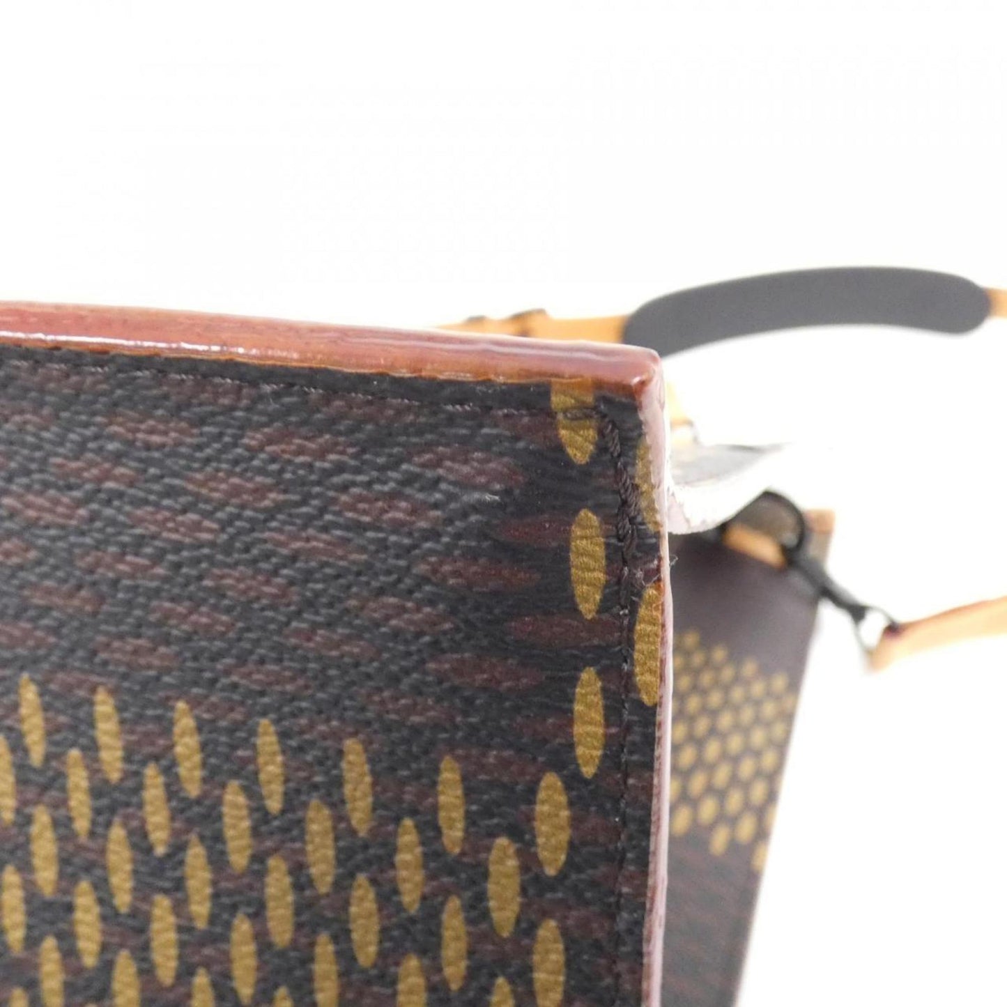 Louis Vuitton Coated Canvas Brown Handbags