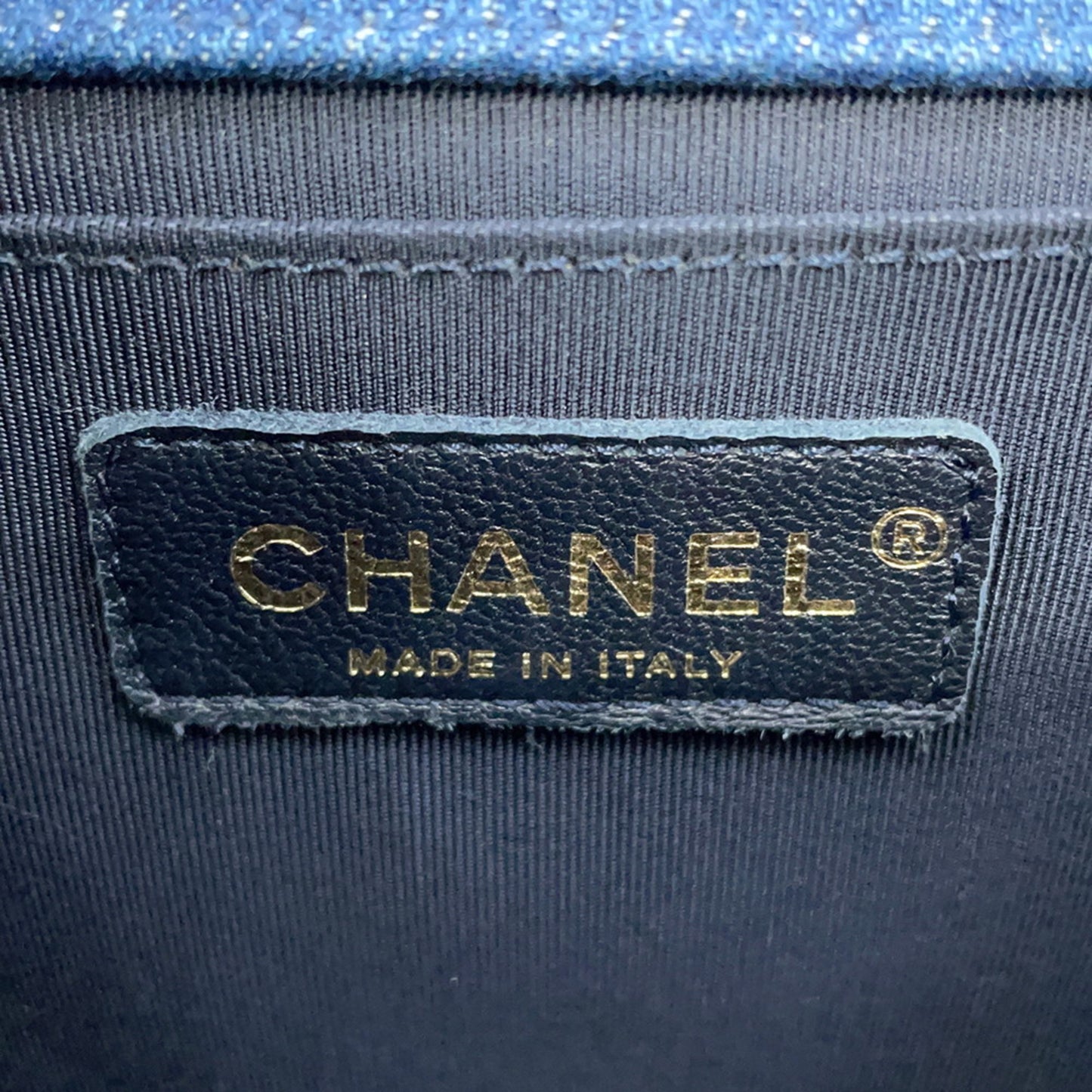 Chanel Denim Blue Shoulder Bags