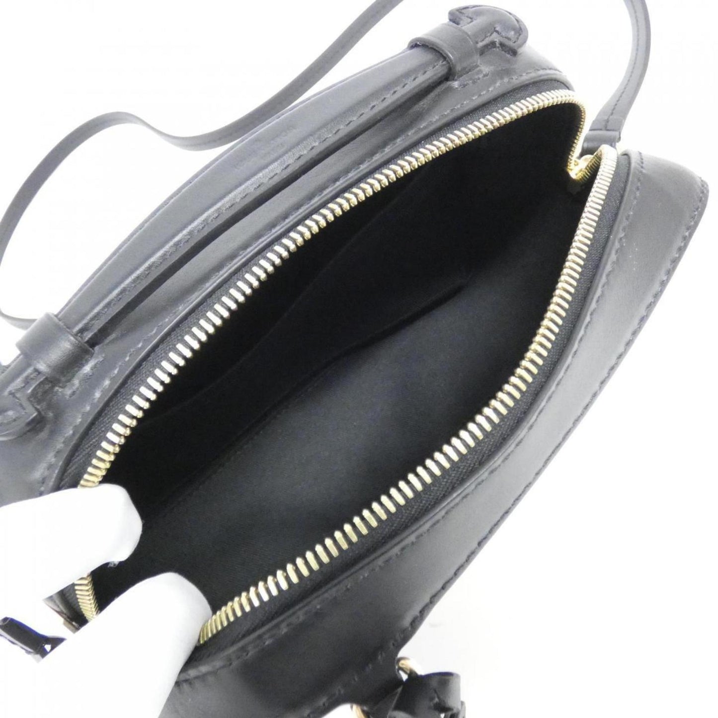 Louis Vuitton Coated Canvas Black Shoulder Bags