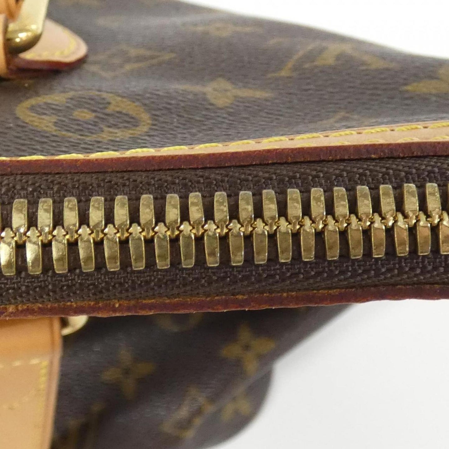 Louis Vuitton Coated Canvas Brown Handbags